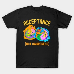 Autistic - Acceptance Not Awareness T-Shirt